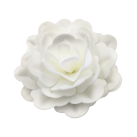 Wafer rose Chinese maxi white - 12.5 cm