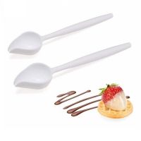 Spoon for decorating desserts 2 pcs