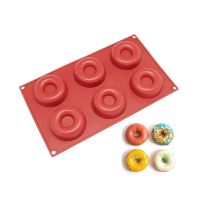 Silicone mold for donuts