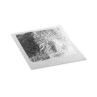 Edible silver 10 sheets, 8x8 cm