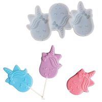 Mold silicone unicorn lollipops