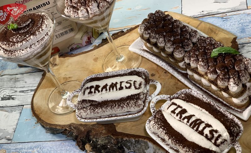 TIRAMISU desszert a Liana tejszínhabsűrítőtől